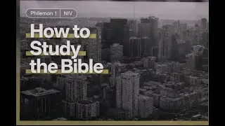 How to Study the Bible