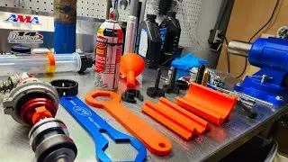 Functional 3D prints - Dirt Bike suspension - KTM