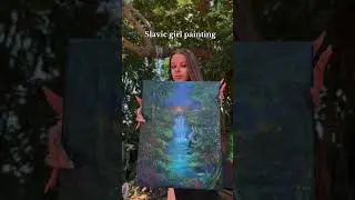 Let&rsquo;s see how this goes lol. Here&rsquo;s a painting 👀✨ #art #painting #artreveal #mythicalart #slavicart