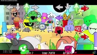Hey Two Squared (Instrumental) - FNF VS BFDI 26 CHARACTER MIX UPDATE OST