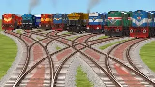 Indian Railways Simulator Game🔯| Indian Railways Train Simulator Gameplay | railworks tsc 2012