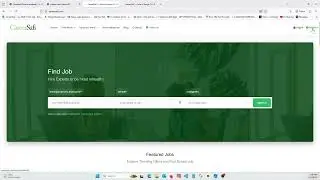 How to Register a free Candidate Account @careersafi.com