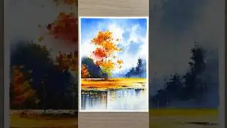 Beautiful autumn #painting #art  #oilpastel #chill