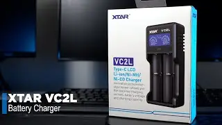 XTAR VC2L Battery Charger USB C Upgrated Unboxing | Review