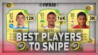 FIFA 20: BEST PLAYERS TO SNIPE FAST!!