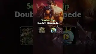 [Survival Tip] Double Stampede | TWW (11.2)