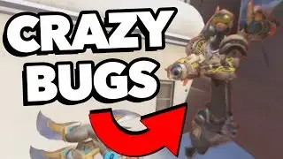 Crazy Bugs & Glitches - Overwatch Funny Moments