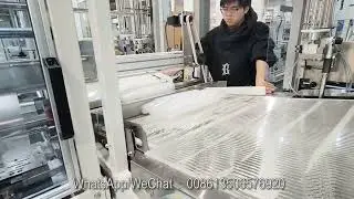 4 in 2 out packing machine without auto case machine to Korea