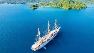 Segelkreuzfahrt mit der SEA Cloud Spirit von Costa Rica nach Panama