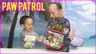 Paw Patrol Backpack Book Bag with Marshall and Chase School Bag Review