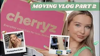 NEW APARTMENT MANCHESTER MOVING VLOG 2 | CHERRYZ HAUL + DISCOUNT CODE 💕💗