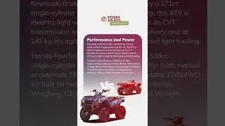 Kawasaki Brute Force 300 vs. Honda FourTrax Foreman