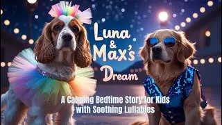 Luna & Max's Hollywood Dream: A Calming Bedtime Story for Kids with Soothing Lullabies