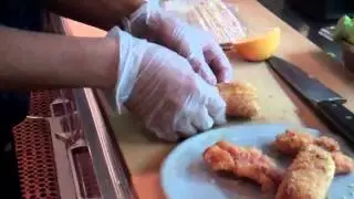 How to make a fried twinkie bacon sushi roll