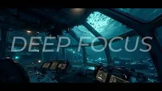 Deep Sea Station - Underwater Brown Noise for ADHD, Coding & Deep Focus (1 Hour)