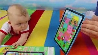 Unboxing Peppa Pig Tablet Toy