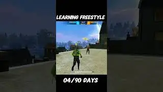 Learning FREESTYLE ☠️🍷 04/90 #freefire #ffshorts #viratkohli #ronaldo #raistar #badge99 #desigamers