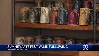 Summer arts festival in full swing.