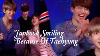 MyVkook | Jungkook Smiling Because Of Taehyung - 1