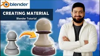 HOW TO APPLY MATERIAL IN BLENDER