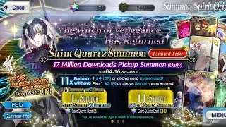 Fate Grand Order NA | 17 Million Download Summon (Jeanne Alter Banner)