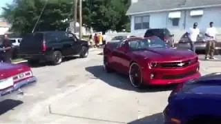 Toledo Car Show Gas Station Stunting *LetzGitIt.COM*