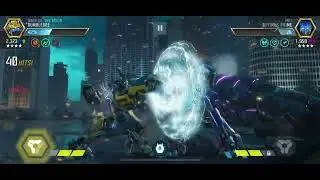 Transformers Forged To Fight DOFM bumblebee vs MV1 Optimus Prime