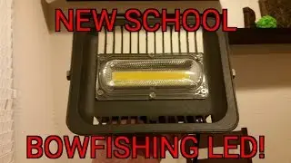 New Bowfishing Lights, Warm White COB LED Floodlights