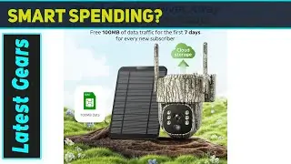 VOOPEAK 4G LTE Cellular Trail Camera: Amazing 360 Solar Power!