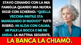 Mia Nuora Urlò: «Quella Vecchia Inutile Di Nuovo?» Me Ne Andai—La Mia Risposta Giorno Dopo Gelò