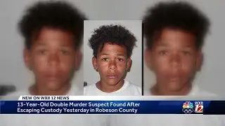 13-year-old suspect in double homicide has been found, authorities say