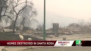 Community near Santa Rosa hit hard by Glass Fire