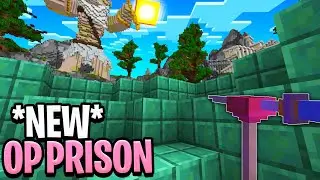 BRAND NEW OP PRISON SERVER RELEASE! | Minecraft OP Prison | OPLegends