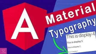 🔥Angular Material  Typography in angular 8 [Tutorial - 11]