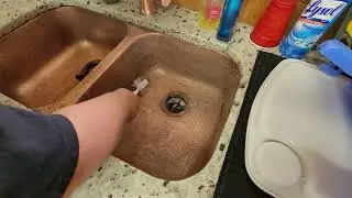 Using Bar Keepers Friend product in a copper kitchen sink