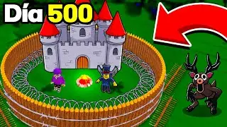 Sobreviví 500 Días SOLO en 99 Noches en el Bosque 🦌🏕💀