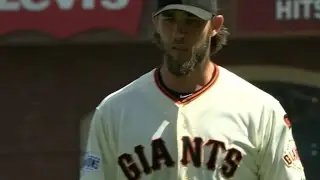 CHC@SF: MadBum strikes out 12 Cubs for 16th win