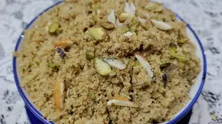 राजस्थान चूरमा गेहूं के आटे का चूरमा  सबसे ज्यादा बनाए जाने वाला | गेहूं का चूरमा |