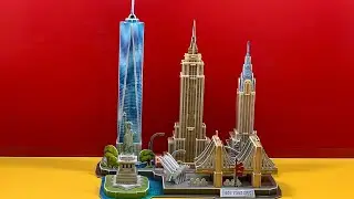 Education 3D Puzzle Cubicfun New York City