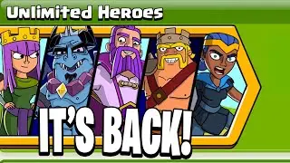 UNLIMITED HEROES IS BACK! (Clash of Clans)