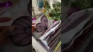 🦋 Butterfly Themed Junk Journal Grimoire / Book Of Shadows Diary 🦋