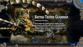 Hyrule Warriors: Age of Calamity - Ver. 1.2.0 | Battle-Tested Guardian's Moveset Showcase
