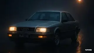 Audi V8 Night Drive 🌙 | Lofi Hip Hop Beats to Relax/Study/Drive