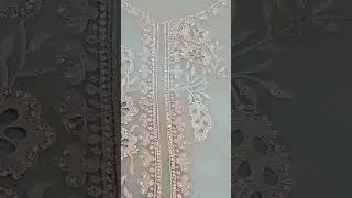 cut work laser stone#embroidery #uniqueshorts #skynude colour#sharara garara lahrnha#brigdal set#fan