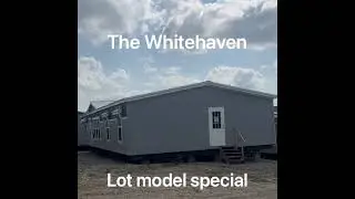 The Whitehaven from New Vision Manufacturing at the Mobilehoma Warehouse Location in Caddo, Ok
