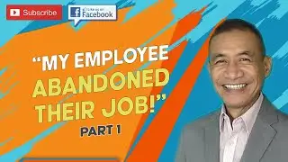 What can I do when my employee who is under investigation abandoned their job? (PART 1)