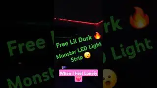 Testing Monster LED Light Strips #AfterHour 🤣
