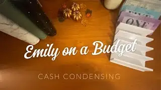 Happy Halloween! Come Cash Condense with me | $690 back to the bank | Dave Ramsey Inspired