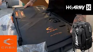 CARBON CRBN PAINTBALL BACKPACK VS HK ARMY EXPAND BAG