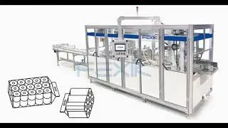 FEXIK Automatic Toilet Paper Line Roll Tissues Bundle Packing Machine